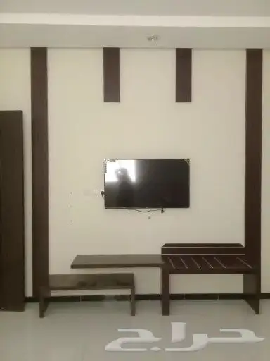 غرفه نوم فندقي دولاب ديكورات خشاب تليفويزن بارتشين 8