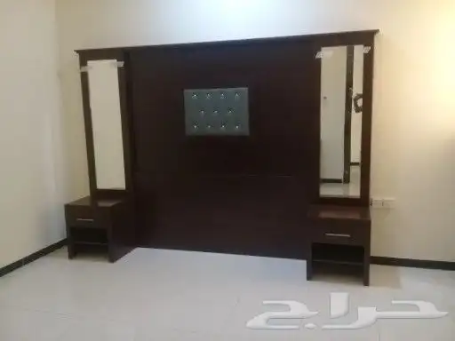 غرفه نوم فندقي دولاب ديكورات خشاب تليفويزن بارتشين 7
