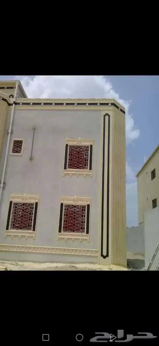 ديكورات خارجيه اسمنتي تصميم الحجر 1
