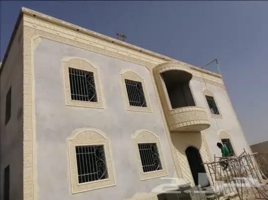 ديكورات خارجيه اسمنتي تصميم الحجر 8