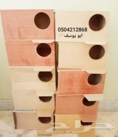 بياضات خشب اعشاش زيبرا خيوط تعشيش عش كناري لباد 4