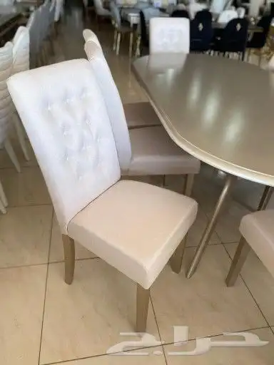 أجود وأقوى طاولات الطعام المودرن خشب زجاج رخام جديد بلكرتون 10