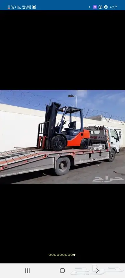 رافعه شوكيه للايجار فواركلفة 0508119399 موديل 2014 1