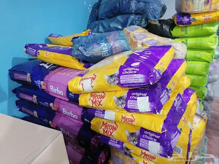 قطط مستلزمات أعلاف قطط طيور اسماك 15