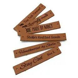 ليبل جلد طباعة على الجلد 9