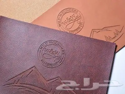 ليبل جلد طباعة على الجلد 0