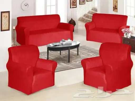 تلبيسات مفارش غطا كنب مخمل جديد 7
