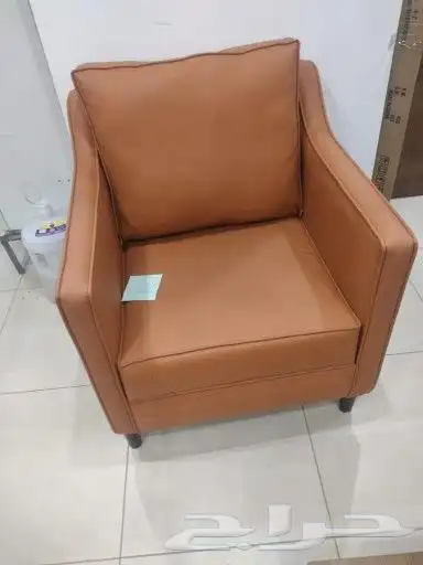 كراسي جلد كراسي الانتظار كوفي شوب منزلي عملي فندقي 6