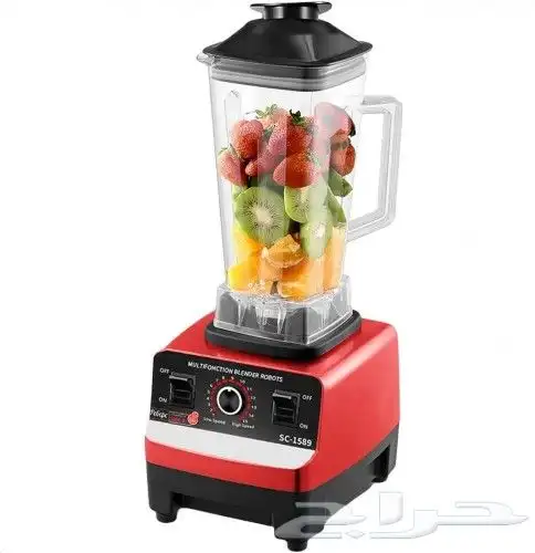 خلاط عصارة للعصير تكسر الأشياء الصلبة مثل الثلج وزجاج 0