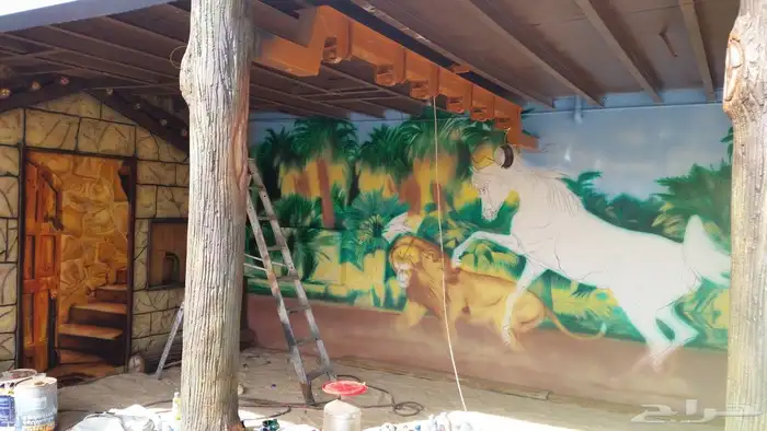 نحات  رسام  شلالات  نوافير  رسم_محلات  ديكورات_بيوت  مطاعم 32