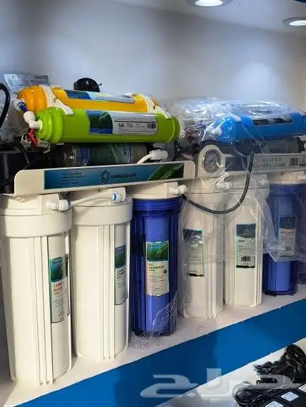 فلاتر تحلية المياه اجهزة تحلية صيانه تغير فلاتر فلتر تحليه . 0