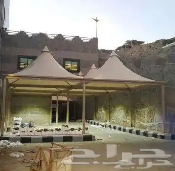 مظلات وسواتر وجميع أعمال الحداده 7