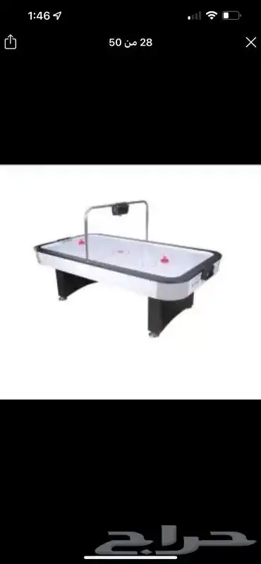 طاولة 3 ب 1 بلياردو تنس هوكي فرفيرة تنس هوكي 42