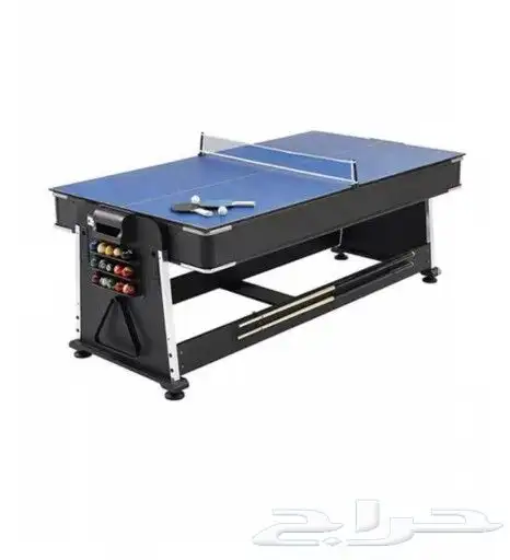 طاولة 3 ب 1 بلياردو تنس هوكي فرفيرة تنس هوكي 0