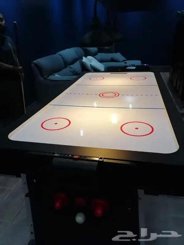 طاولة 3 ب 1 بلياردو تنس هوكي فرفيرة تنس هوكي 6
