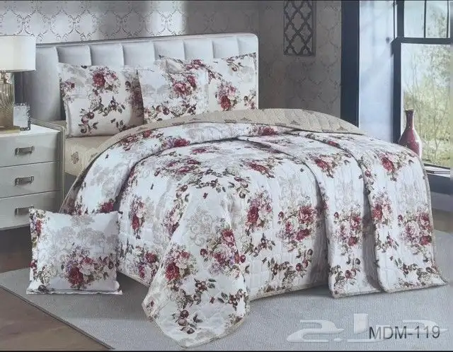 مفارش مشجره وساده مايكروفيبرمضغوطه بسعر مناسب 13