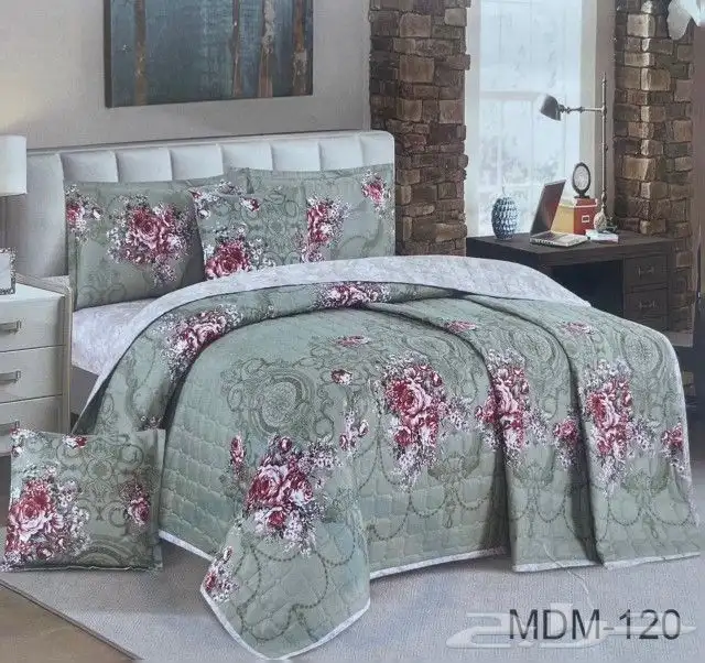 مفارش مشجره وساده مايكروفيبرمضغوطه بسعر مناسب 20