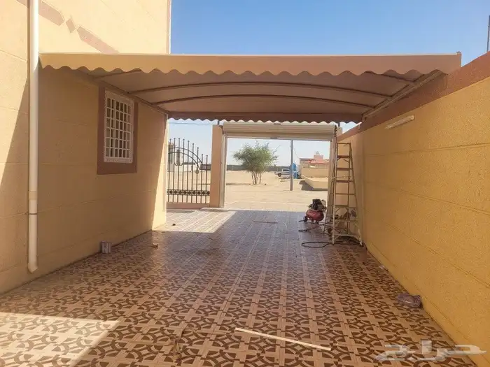 مضلات سواتر برجولات نجران قماش PVC (1100 0