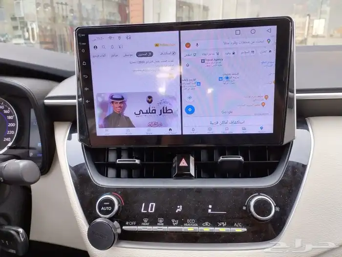 شاشه كرولا 2019-2022نظام اندرويد متكامل شاشات 5