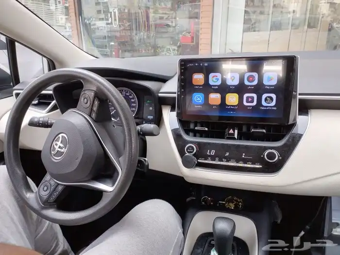 شاشه كرولا 2019-2022نظام اندرويد متكامل شاشات 4