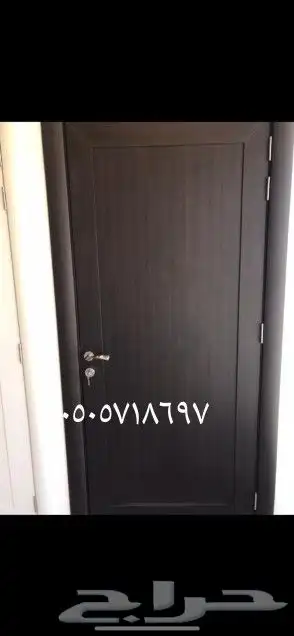 ابواب wpc ذد الماء مقاوم للحريق عليه ضمان عشر سنوات 5