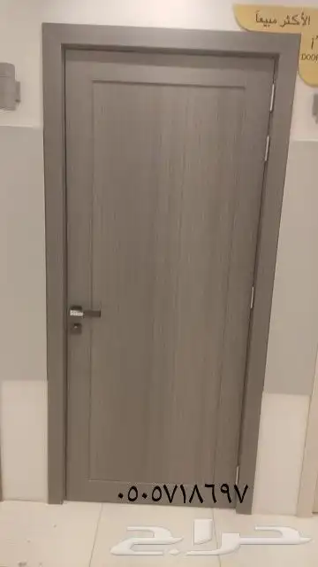 ابواب wpc ذد الماء مقاوم للحريق عليه ضمان عشر سنوات 10