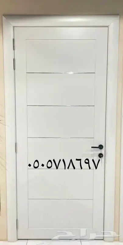 ابواب wpc ذد الماء مقاوم للحريق عليه ضمان عشر سنوات 4