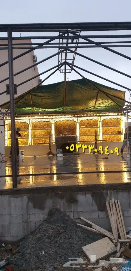 تنفيذ مشبات أفران رخام ديكورات جبس 8