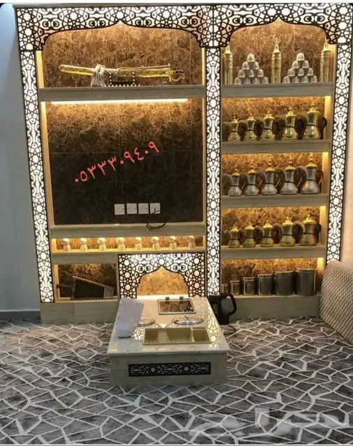 تنفيذ مشبات أفران رخام ديكورات جبس 10