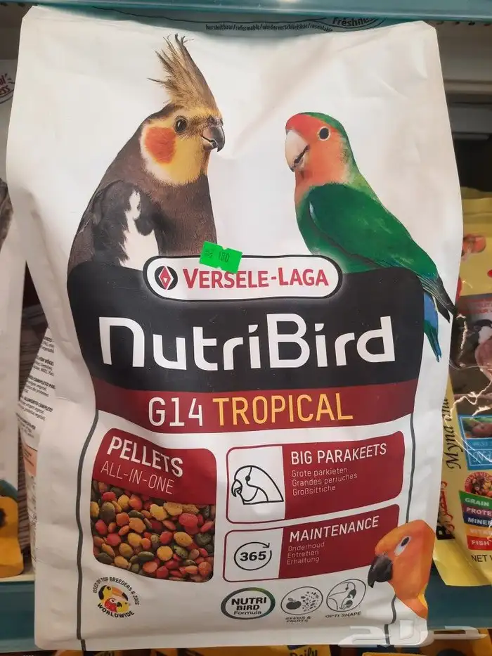 اكل طيور علف طيور مستلزمات طيور بادجي كروان كاسكو مكاو دره 17