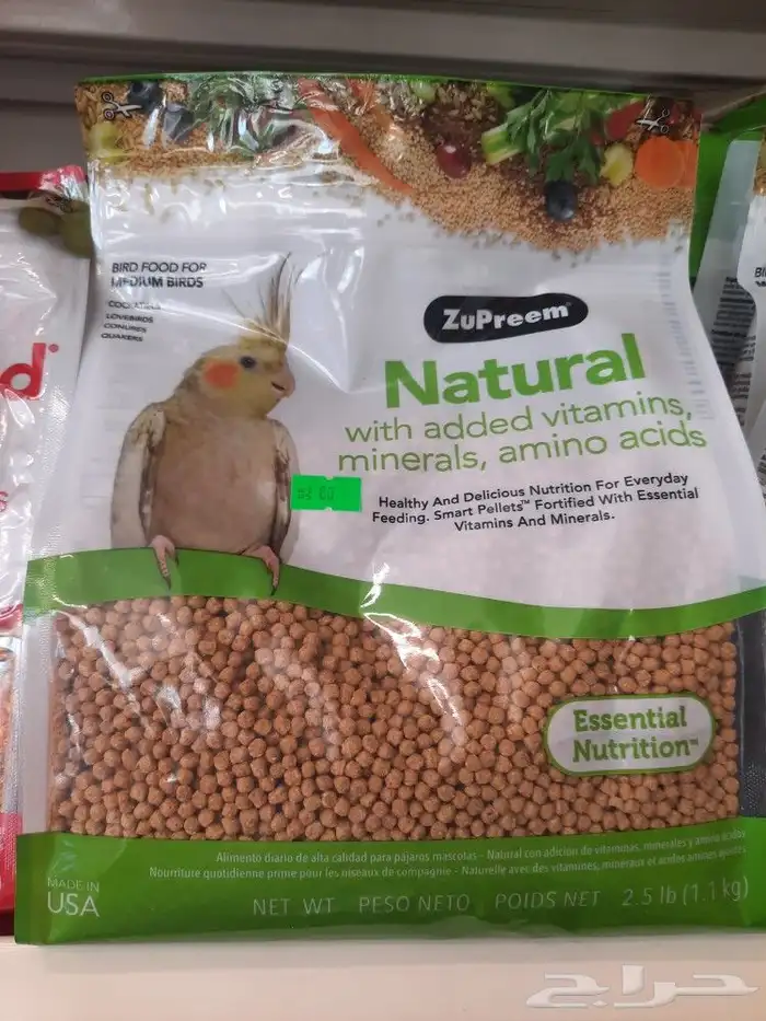 اكل طيور علف طيور مستلزمات طيور بادجي كروان كاسكو مكاو دره 19