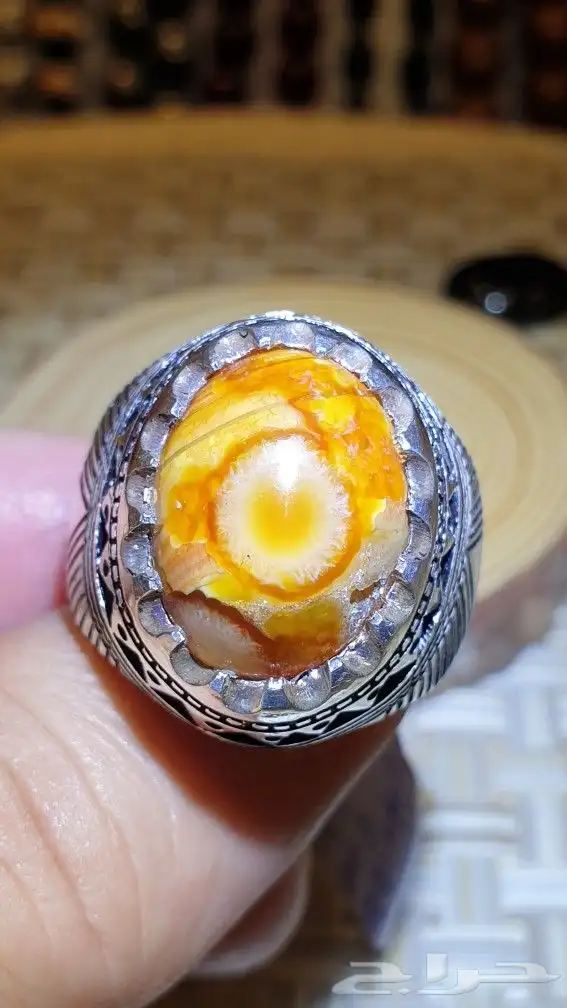 خاتم سليماني هندي فاخر صياغة برهام 6