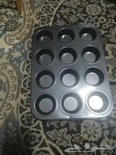 صينية كب كيك و مقلاة لصنع البان كيك 1