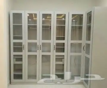 يوجد لدينا تفصيل دولاب زاويه على حسب طلب 7