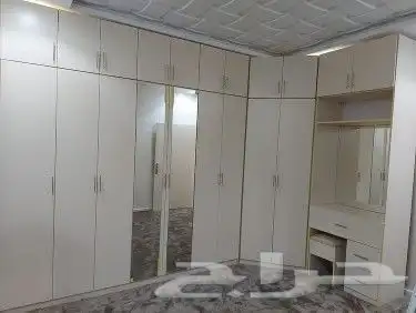 يوجد لدينا تفصيل دولاب زاويه على حسب طلب 9