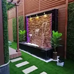 شلالات واحواض زراعي جلسات حدائق 1