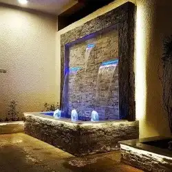 شلالات واحواض زراعي جلسات حدائق 5