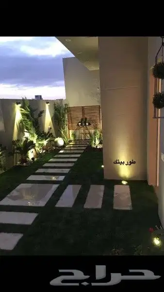 تنسيق حدائق وشلالات ونوافير 19