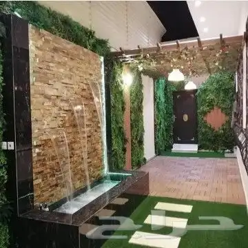تنسيق حدائق وشلالات ونوافير 8