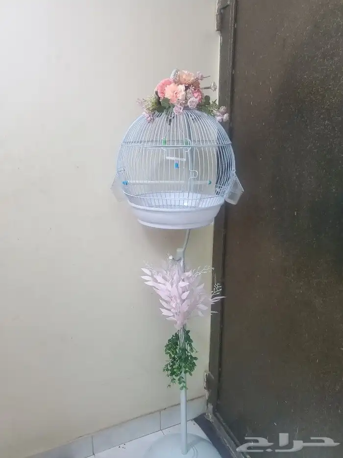 مفاجأت وهدايا اقفاص مزينه بالورود . بط . سمك . طيور 3