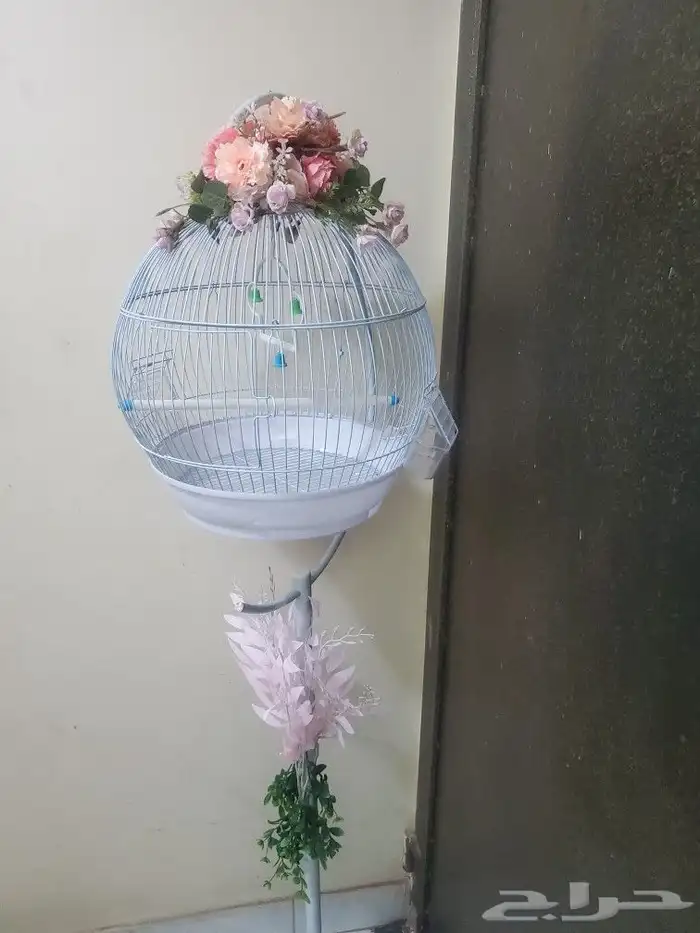 مفاجأت وهدايا اقفاص مزينه بالورود . بط . سمك . طيور 4