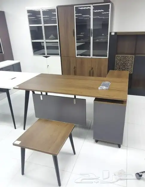 مكاتب طقم كامل مكتب اخضر مكاتب مدير كراسي دواليب 3