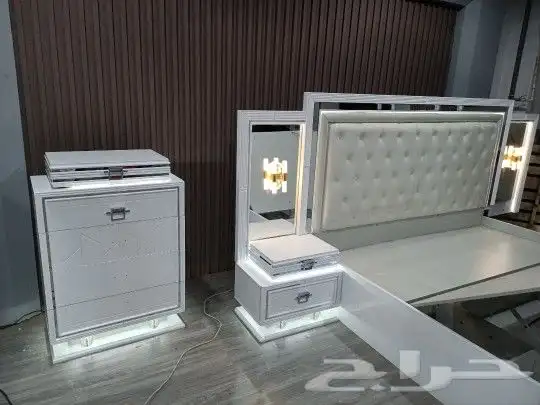 غرف نوم دولاب زاويا ومديلات فخمه بسعر مناسب 7