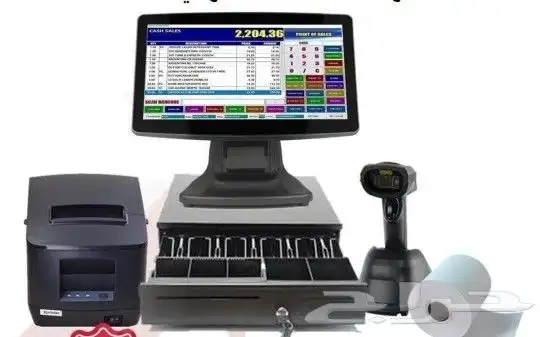جهاز كاشير مطعم ب2000ريال 1