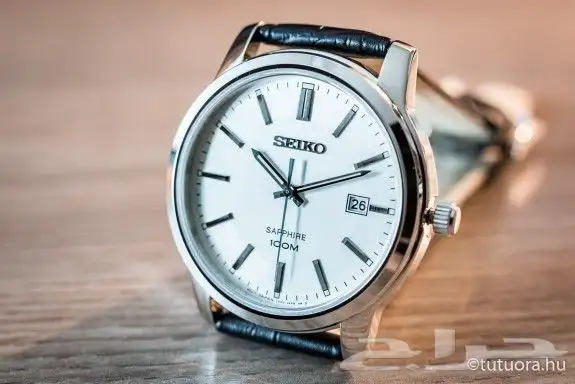 ساعة سيكو اليابانية الاصلية انالوج كوارتز رجالي 0