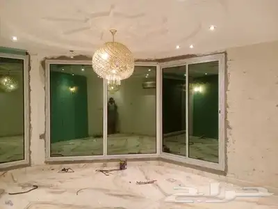 المنيوم ابواب حمام ابواب شبابيك المنيوم شغل ميا ميا 2