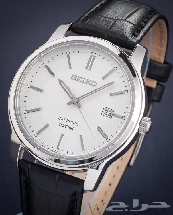 ساعة سيكو اليابانية الاصلية انالوج كوارتز رجالي 4