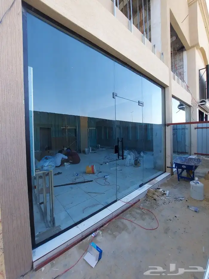زجاج سكريت واجهات محل 10