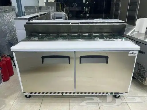 ثلاجات و فريزرات عمودي وكاونترات قائم وبيتزا استيل - مصممة 5