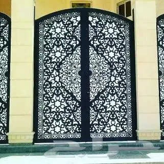 درابزين وابواب حديد قص ليزر 7